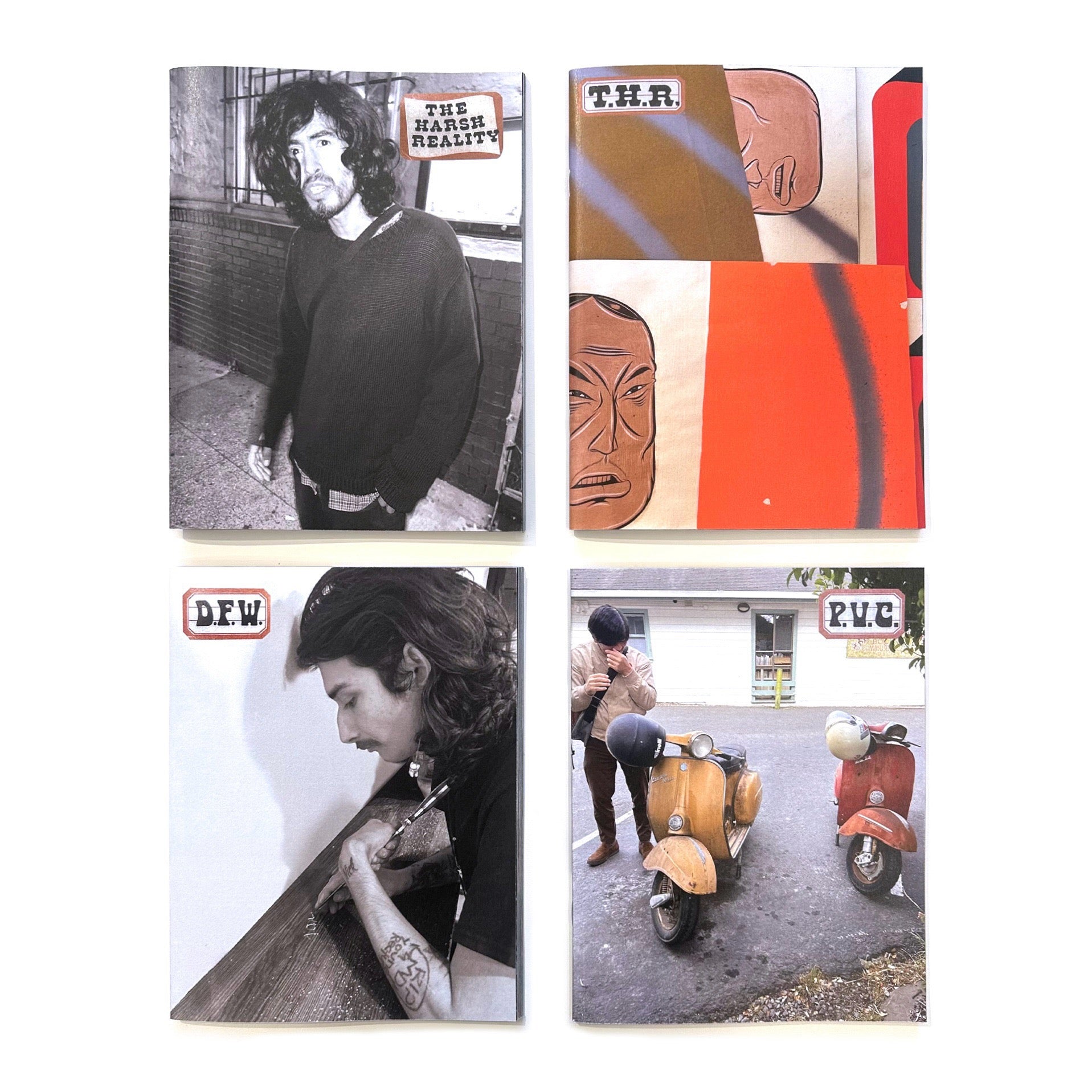 Barry McGee - Untitled Zine Series – Lacquer