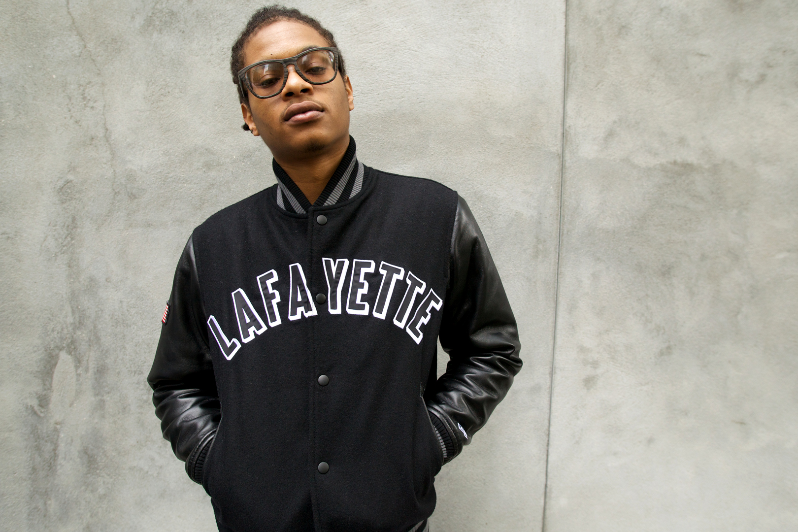 ひ*ろ様 【完売品】lafayette new era コラボ スタジャン 完売品