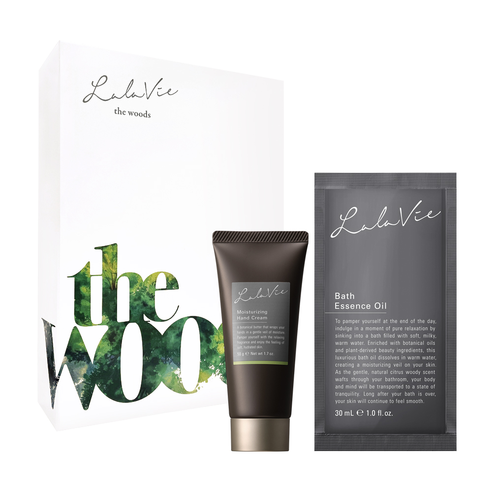 the woods ヒノキが香る森 ハンド＆ボディケアセット | ララヴィ公式