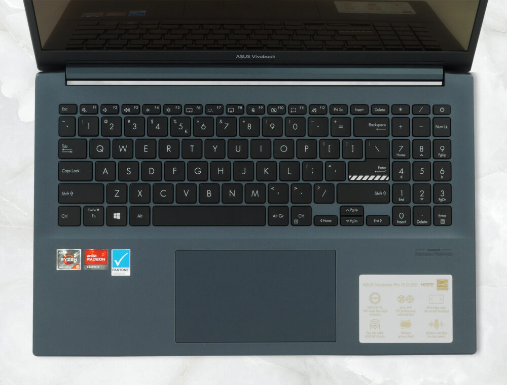 ASUS Vivobook Pro 15 OLED (M3500) review - OLED panel and 45W CPU