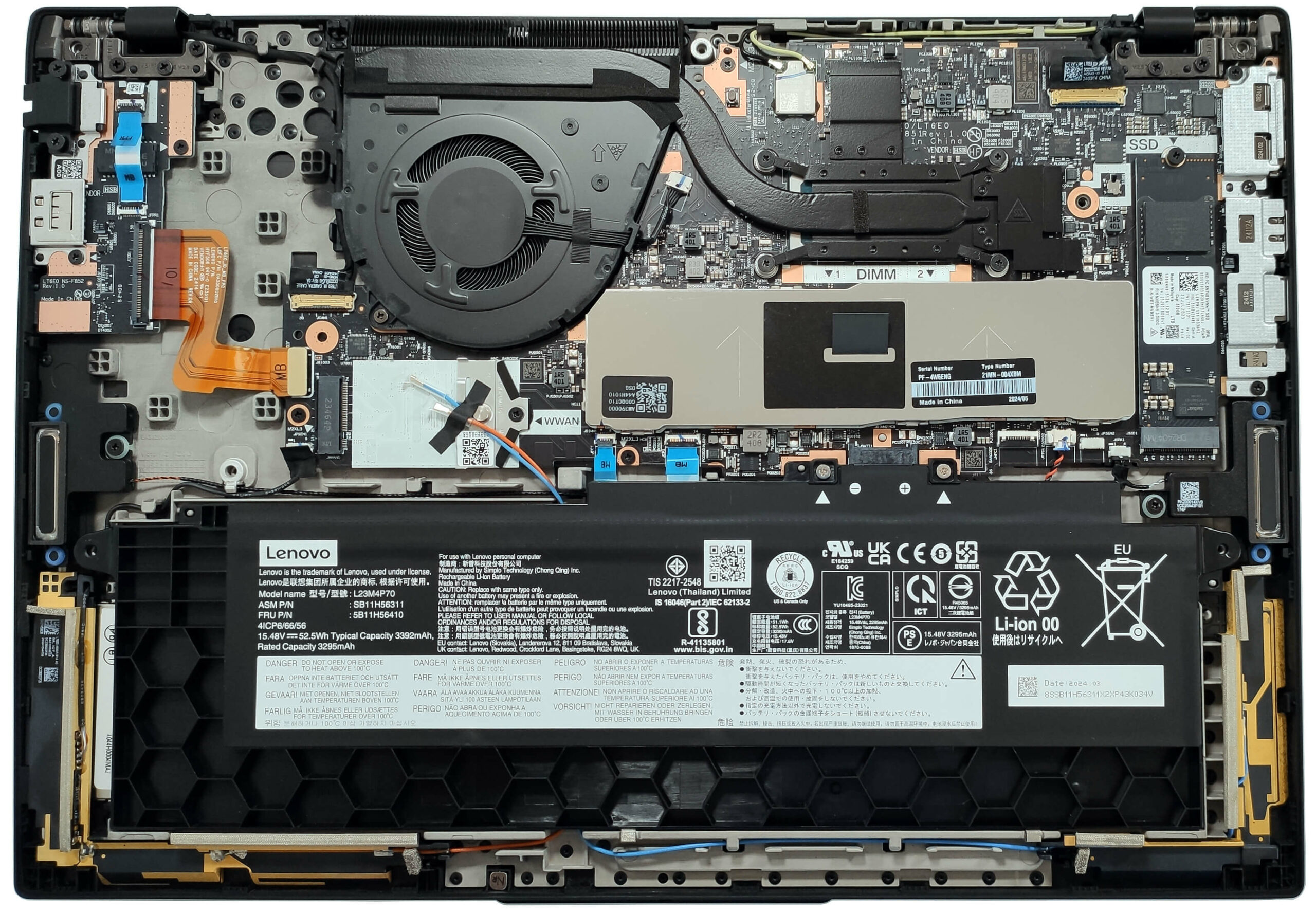 Lenovo ThinkPad T16 Gen 3の開け方 - 分解とアップグレードオプション