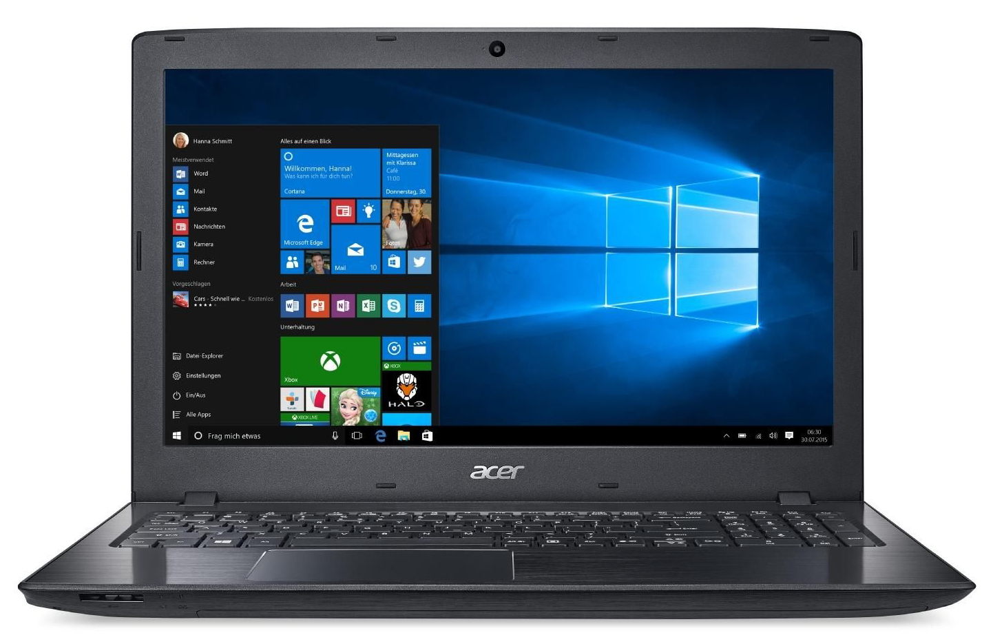 Acer TravelMate P2 TMP259 - i5-7200U · Intel HD Graphics 620