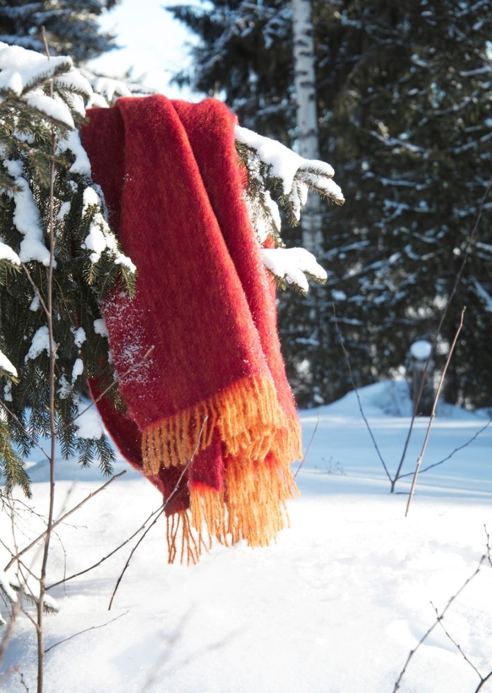 REVONTULI mohair blanket 130x170cm+fringes – LAPUAN KANKURIT（ラプ