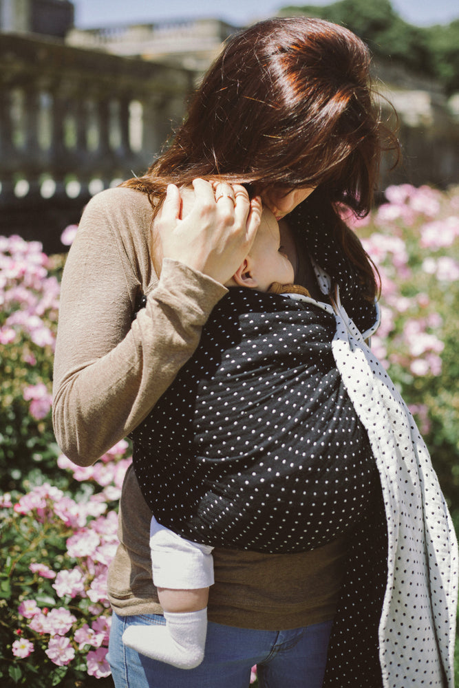 Sling Plumetis Ombre et lumière – RIVIERE VIRGINIE