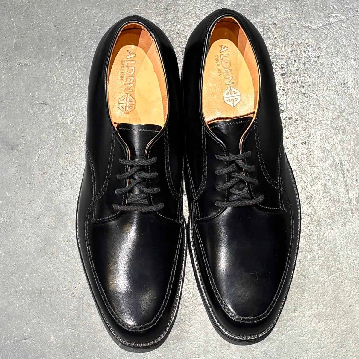 美品【ALDEN】オールデン 461 モックトゥ Uチップ 旧ロゴ カーフ