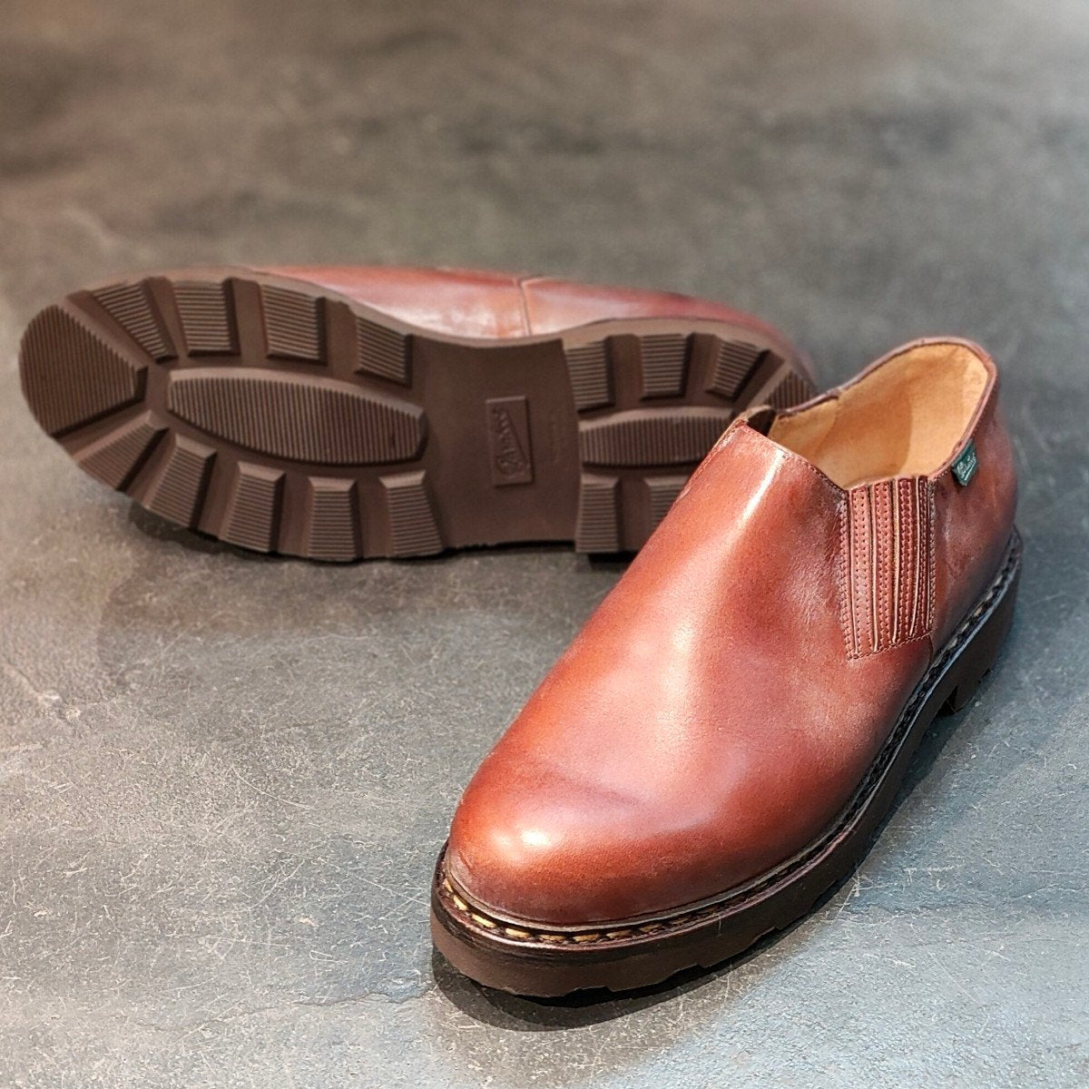 希少 試着程度 【Paraboot】パラブーツ サンズ サイドエラスティック