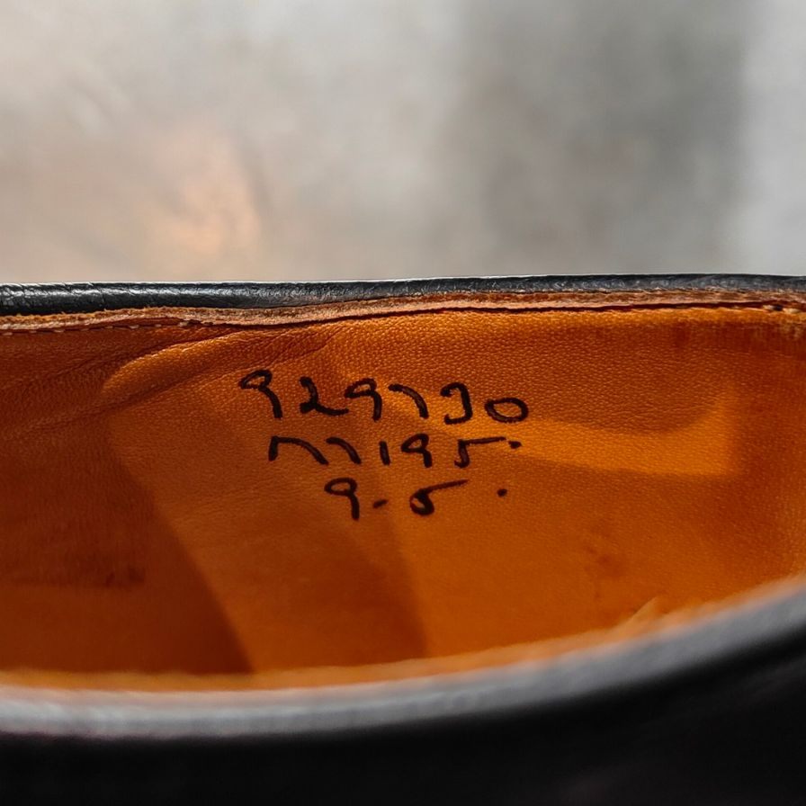 Tricker's】トリッカーズ M7195 ユニオンワークス別注 キャップトゥ