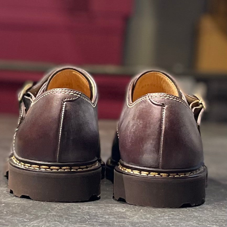 新品未使用【Paraboot】パラブーツ ダブルモンク ウィリアム カーフ