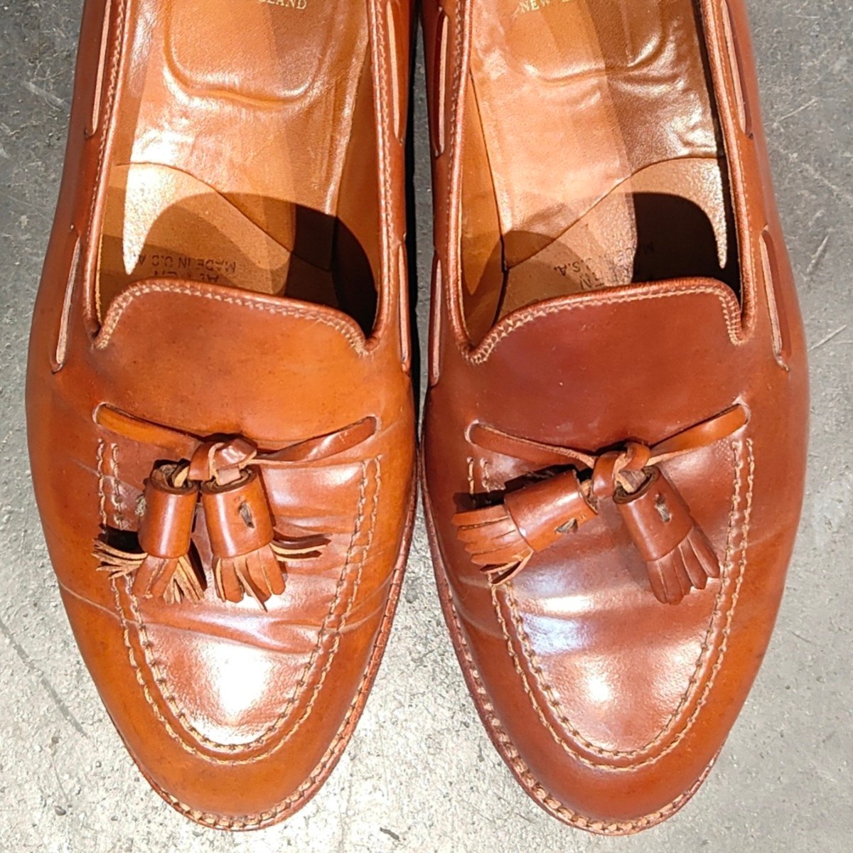 希少 美品【ALDEN】オールデン 3658 タッセルローファー コードバン