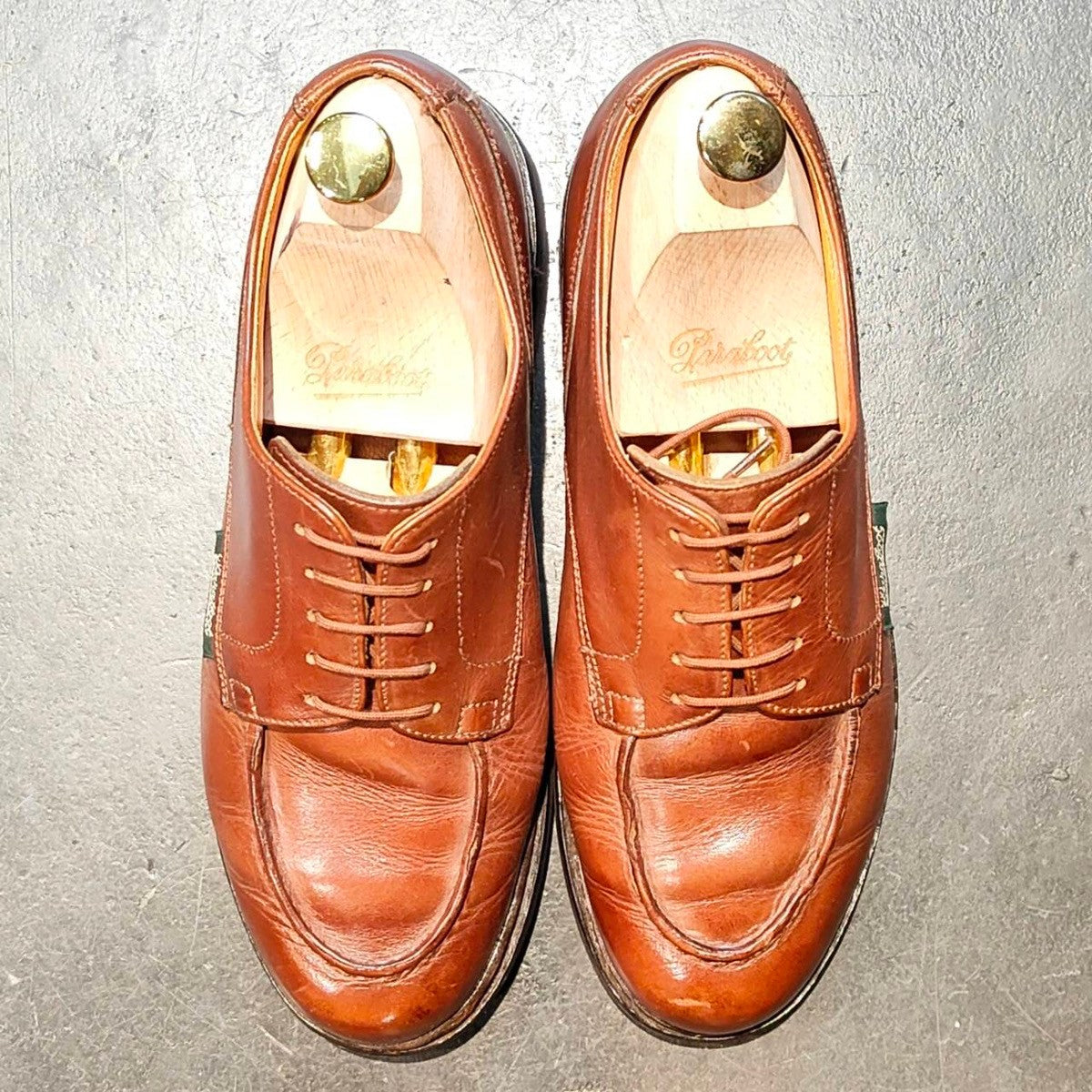 デカタグ【Paraboot】パラブーツ シャンボード Uチップ カーフ