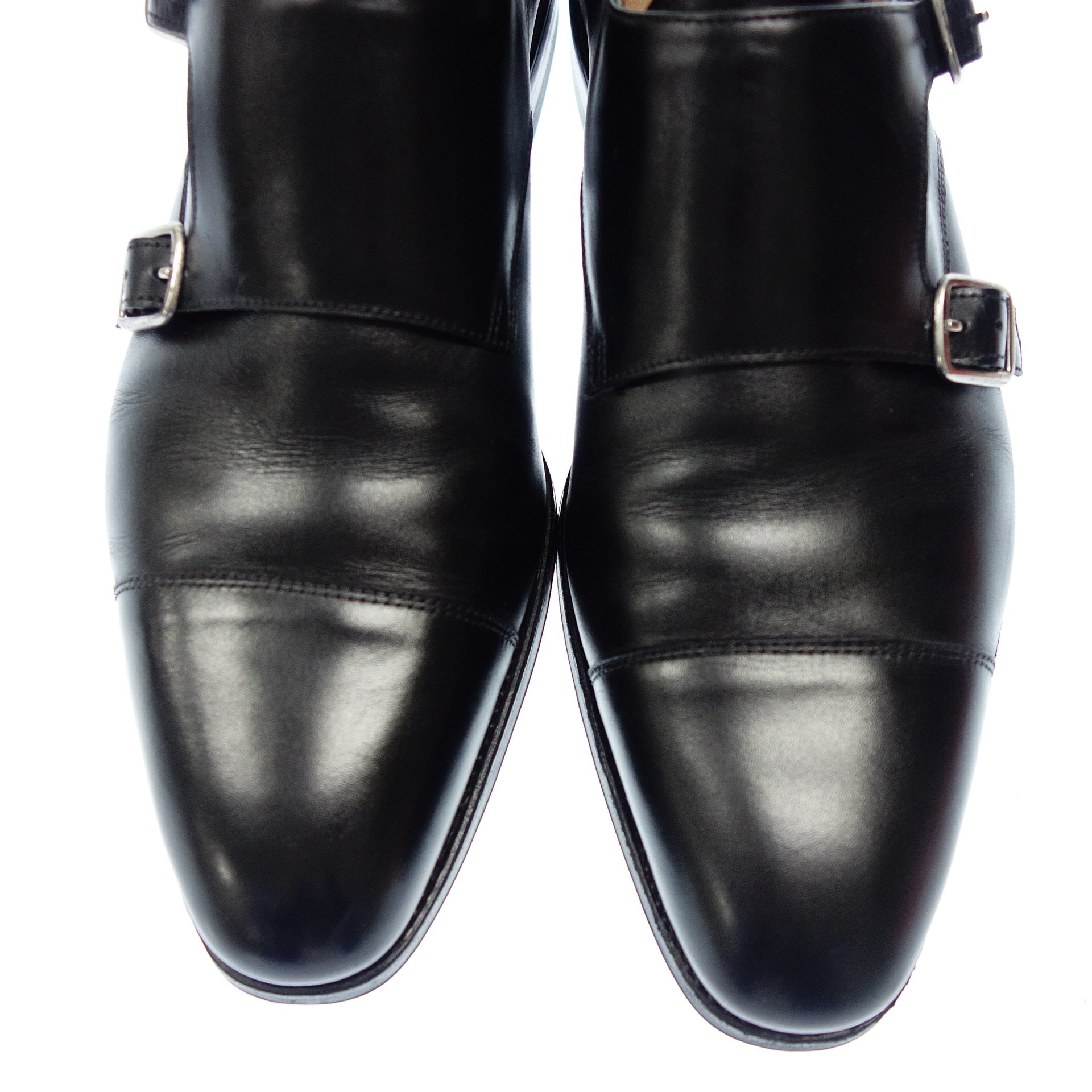 CARMINA】カルミナ 80326 ダブルモンクストラップ ブラック サイズ UK7