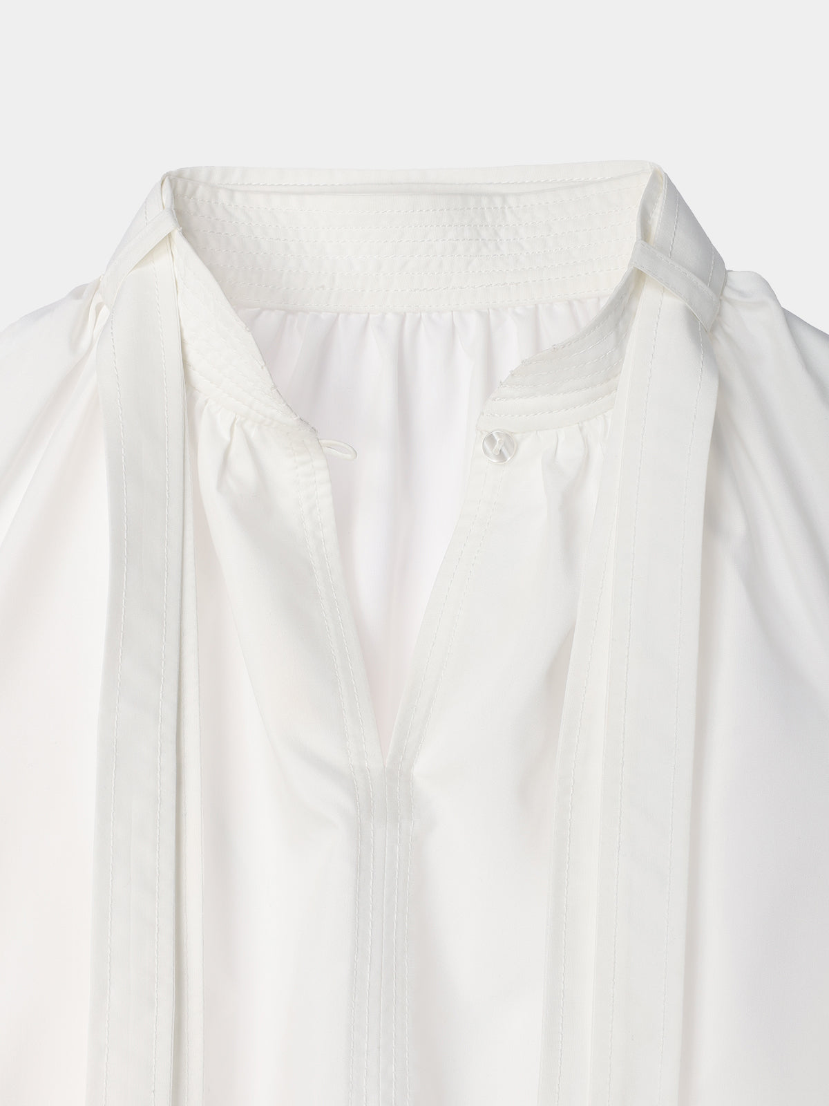 Double tie Blouse – L'AUBE BLANC