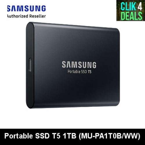 Samsung Portable SSD T5 1TB (MU-PA1T0B/WW) | Lazada Singapore