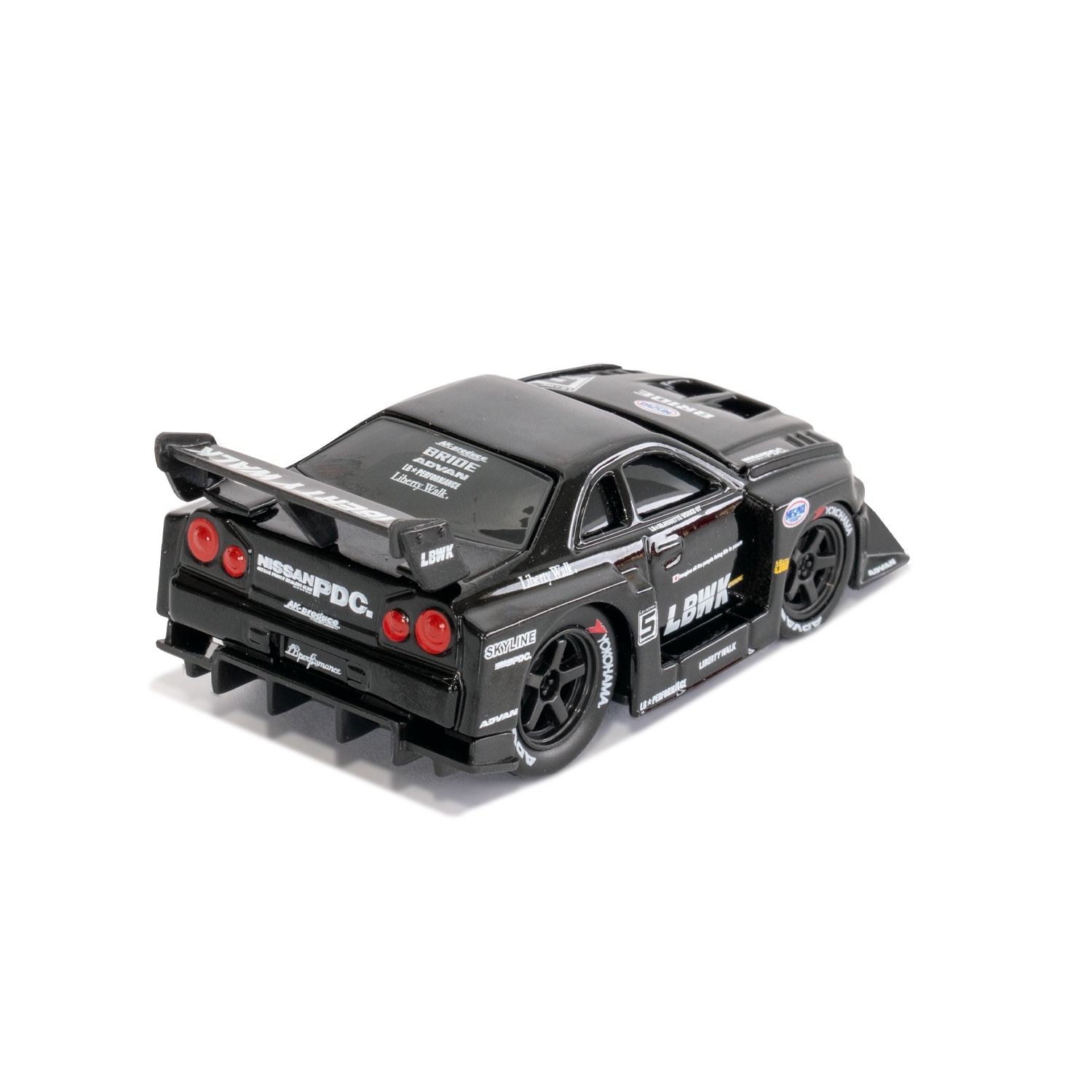 Muscle Machines 1/64 LB WORKS ER34 Black Mijo Exclusives - LB