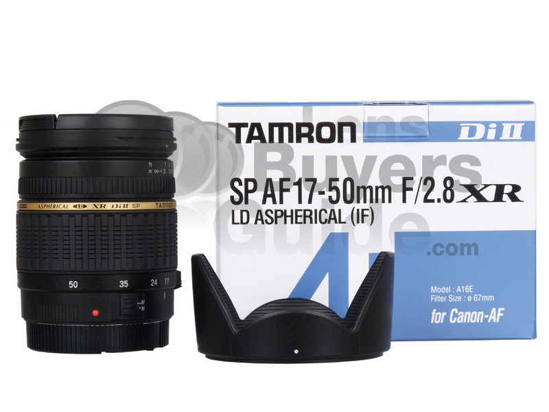 Tamron SP AF17-50mm f/2.8 XR Di II LD Aspherical lens reviews