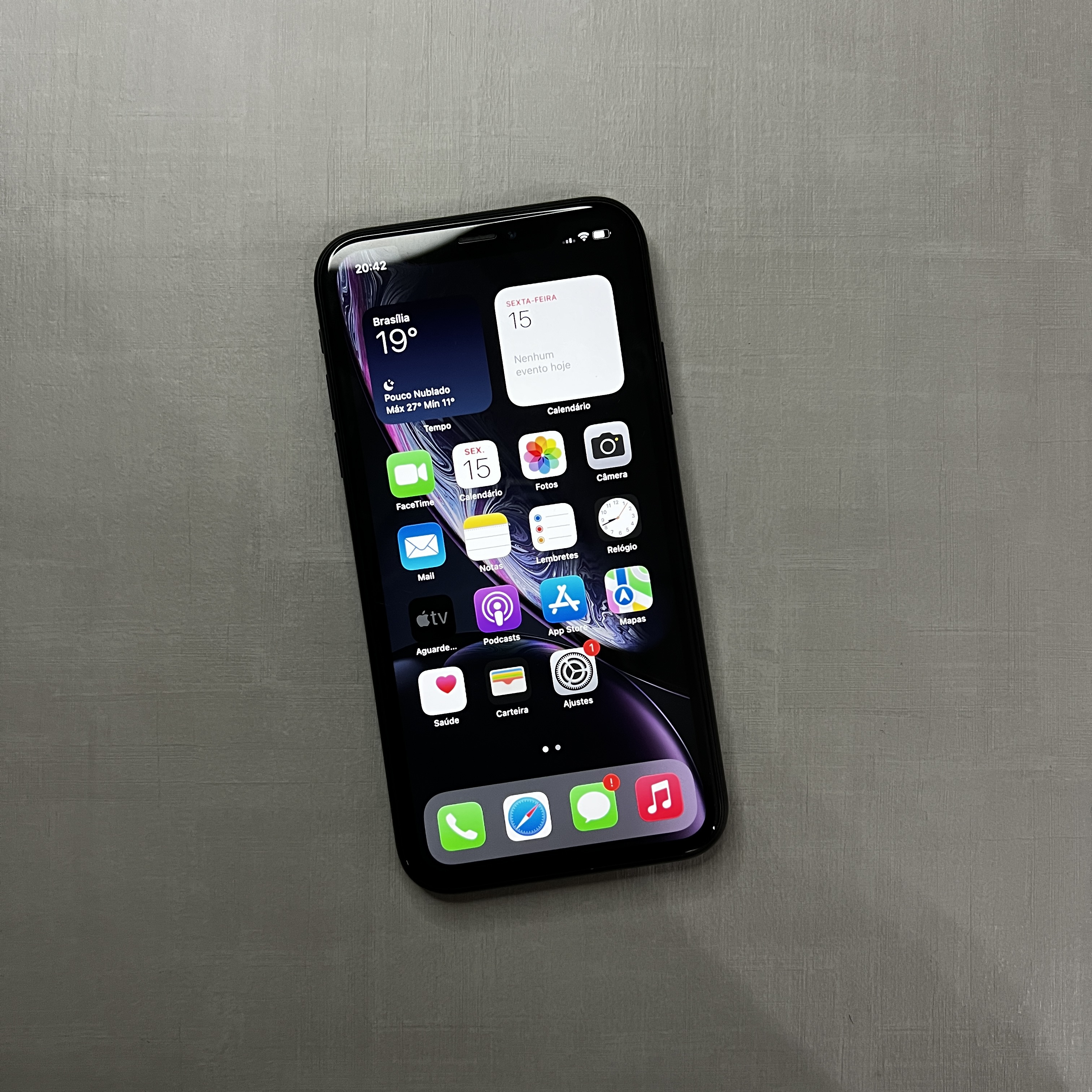 iPhone Xr 64GB PRETO (seminovo) – LS
