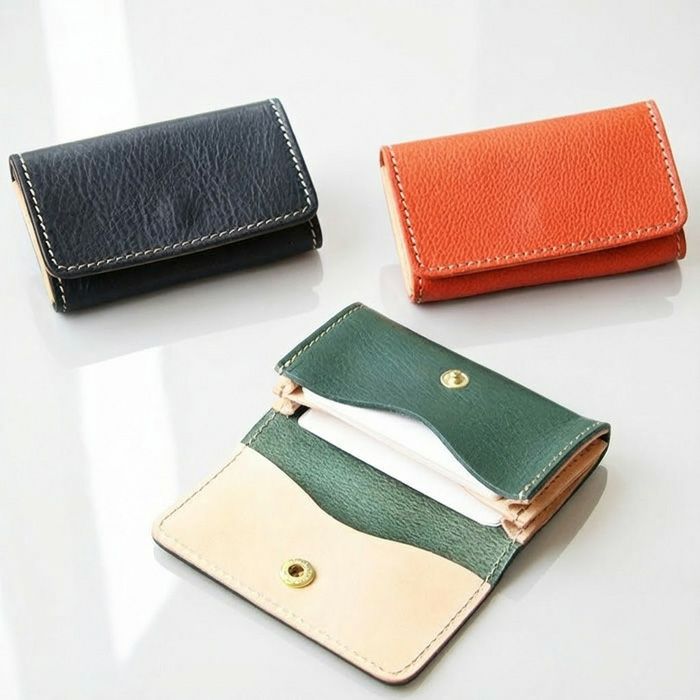 アリゾナレザー／名刺入れ 仕切り付き [sokunou] ｜革鞄・革小物の