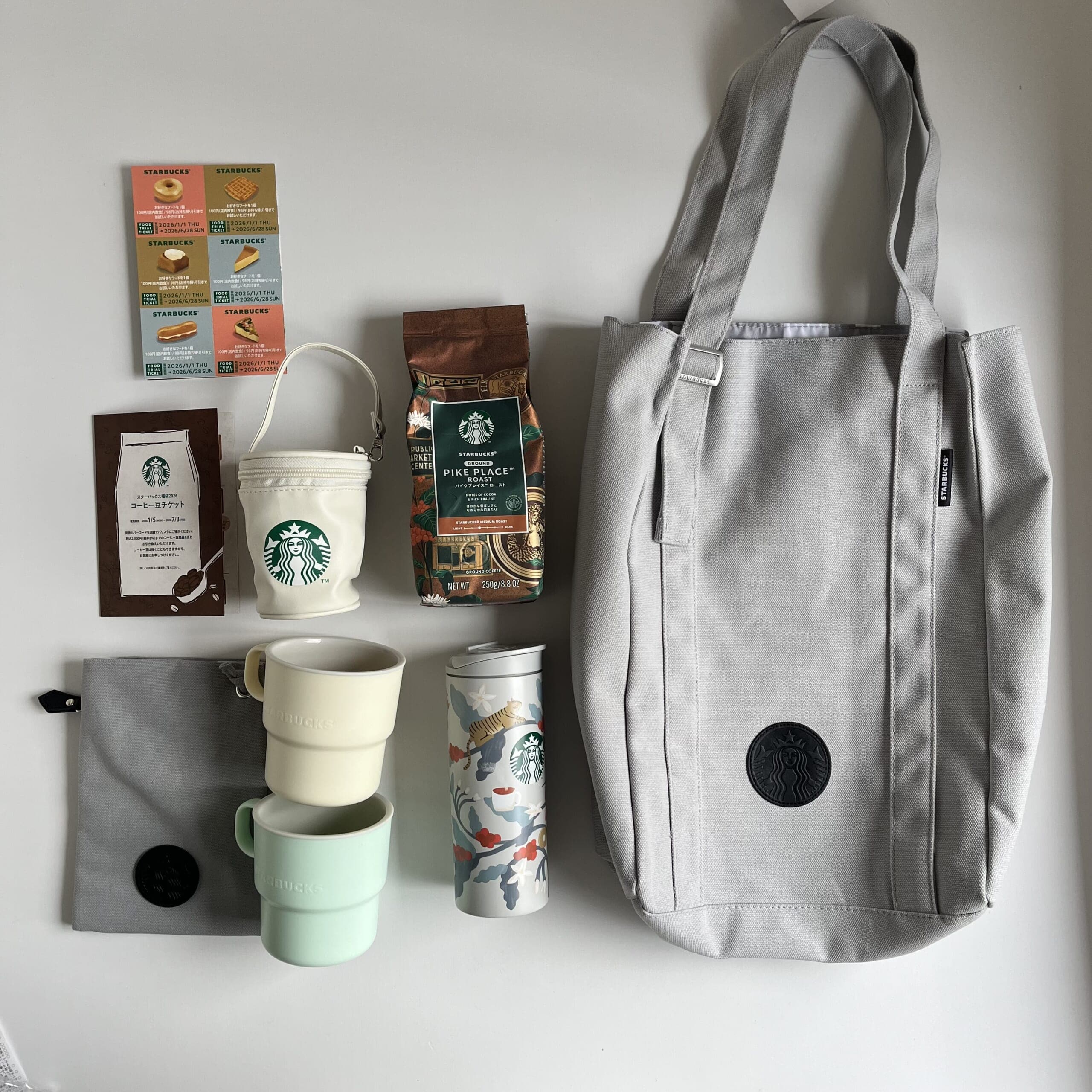 初当選！豪華なスターバックス福袋2026 | LEE