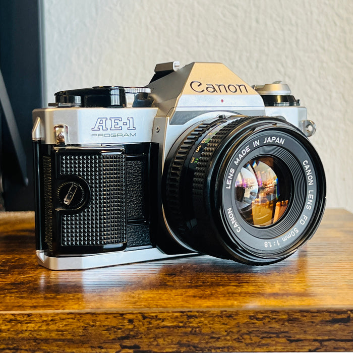 Canon AE-1 Program + FD 50mm 1.8 — Legacy Photo Lab of Dallas