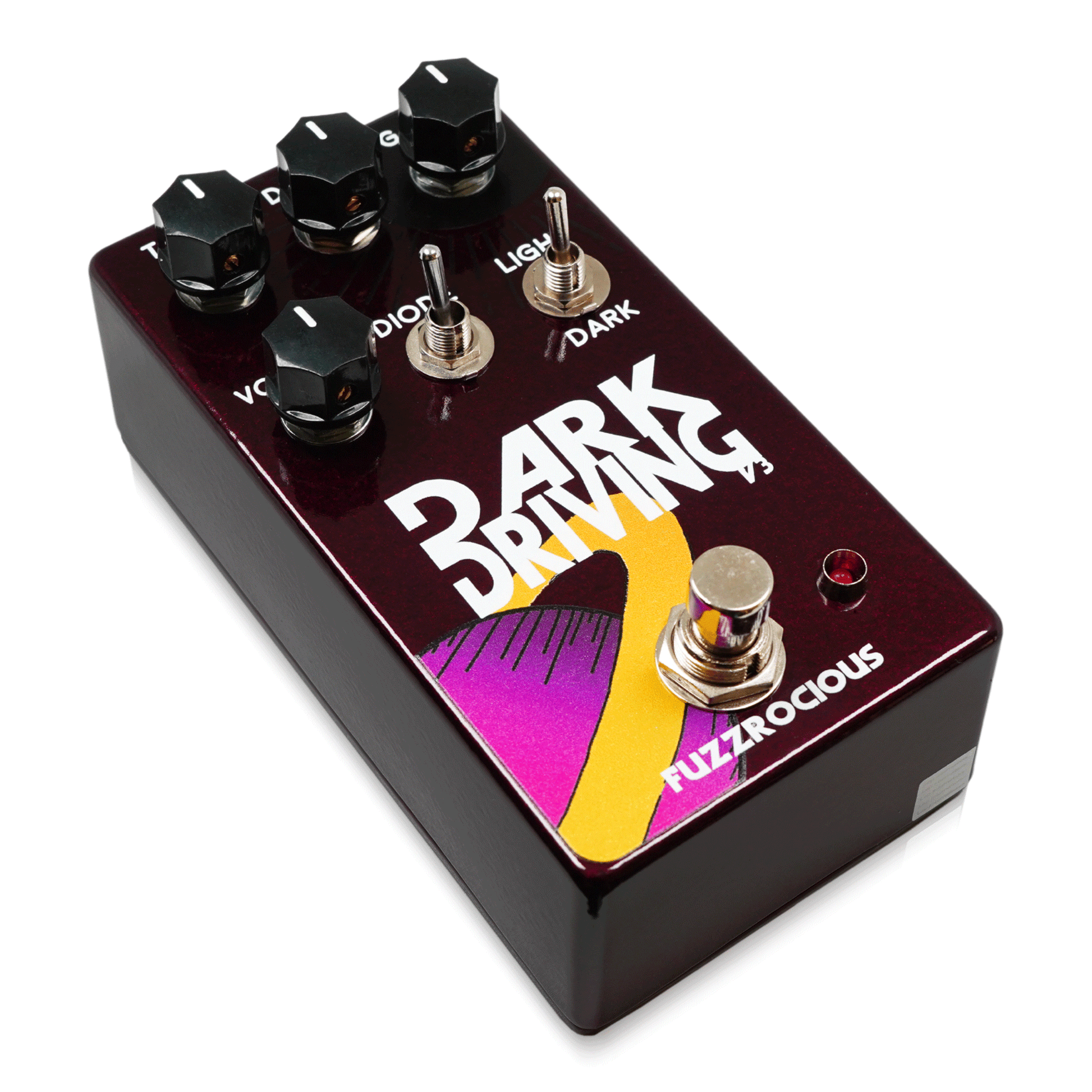 Fuzzrocious Pedals - Dark Driving v3 – LEP INTERNATIONAL