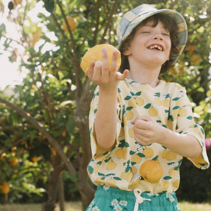drop1】TINYCOTTONS / タイニーコットンズ 2026SS ORANGES RIB TEE