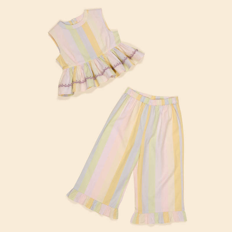 Apolina（アポリナ）2026SS WINI TROUSER SET - painters stripe