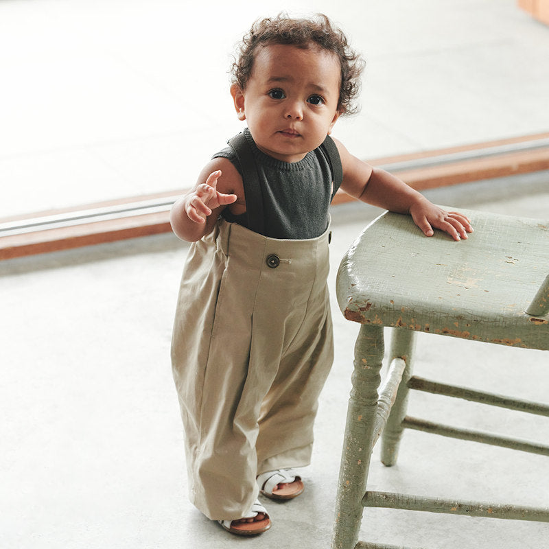 MARLMARL（マールマール） slacks スラックス サスペンダー付パンツ