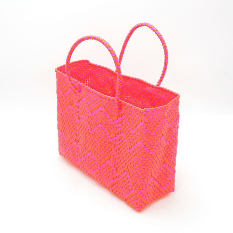 MERCADO BAG - PLAYA - Orange / Pink (XS) | Letra｜レトラ公式通販