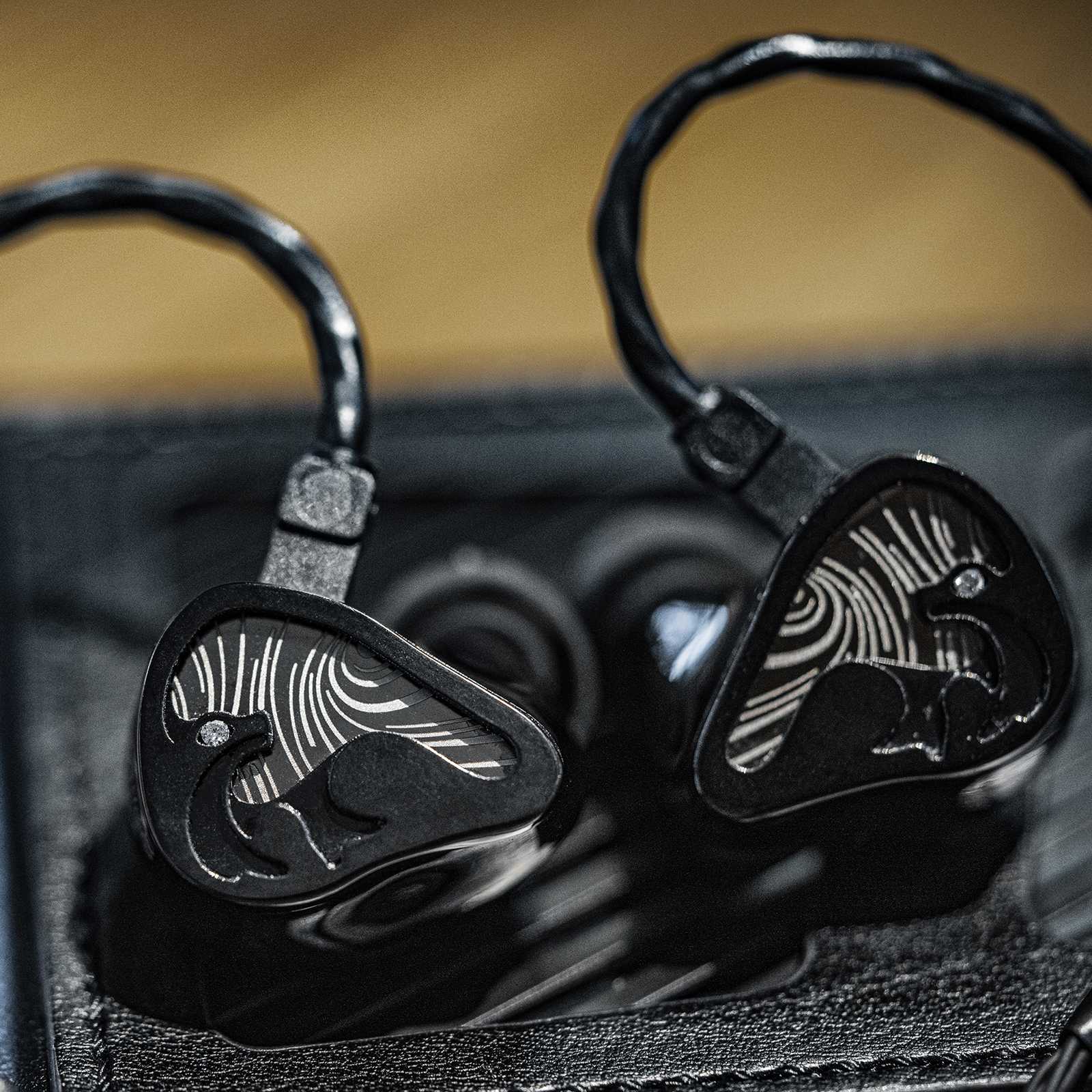 LETSHUOER Mystic 8 有線イヤホン, 8基BA型ドライバー搭載, 高忠実度