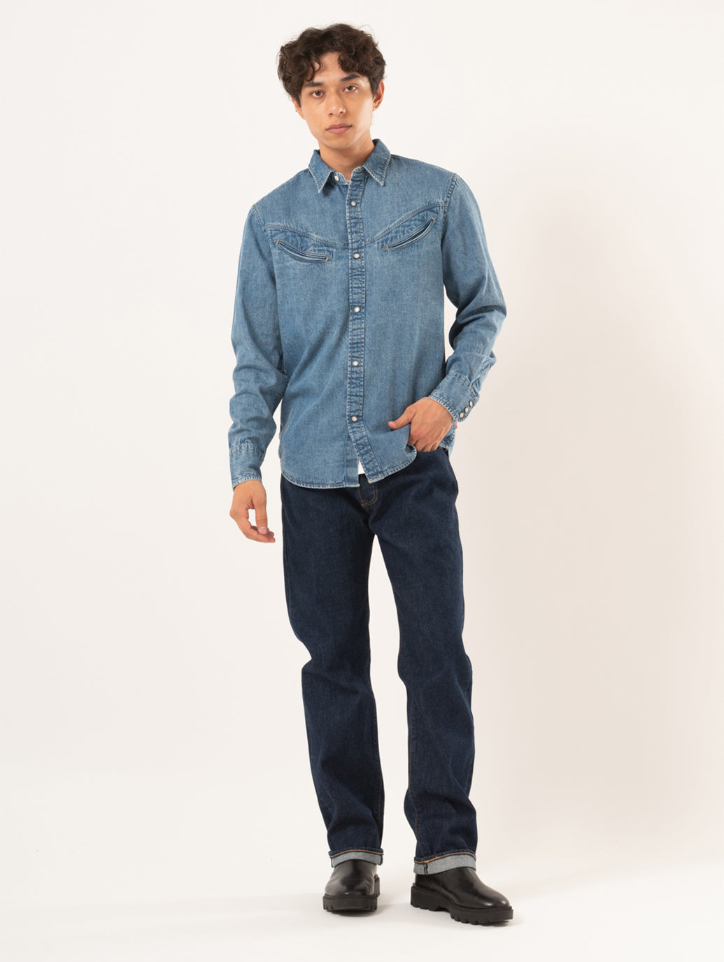 501® ORIGINAL ジーンズ ダークインディゴ – リーバイス®公式