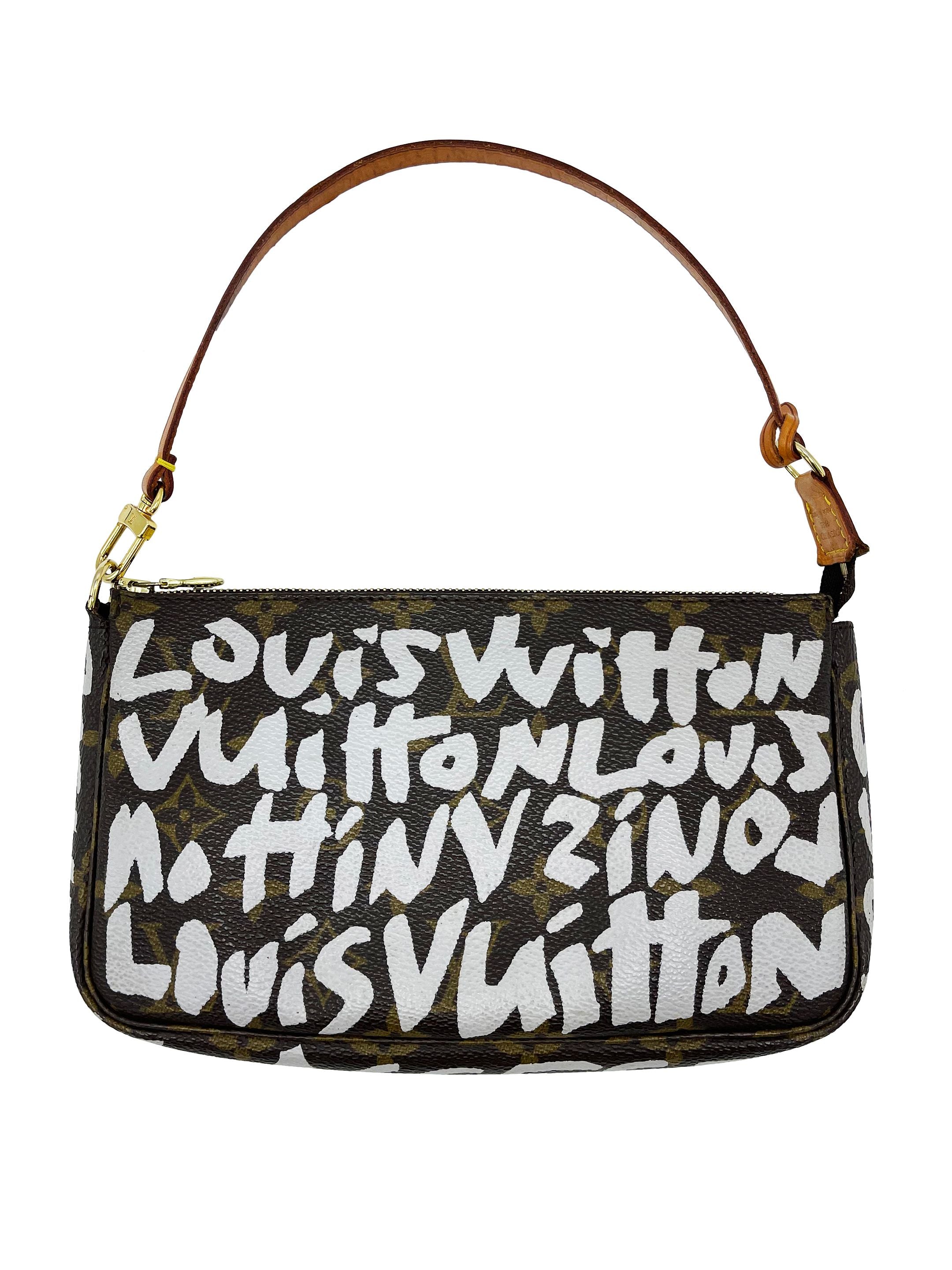 Louis Vuitton x Stephen Sprouse Graffiti Pochette Bag - ONFEMME By