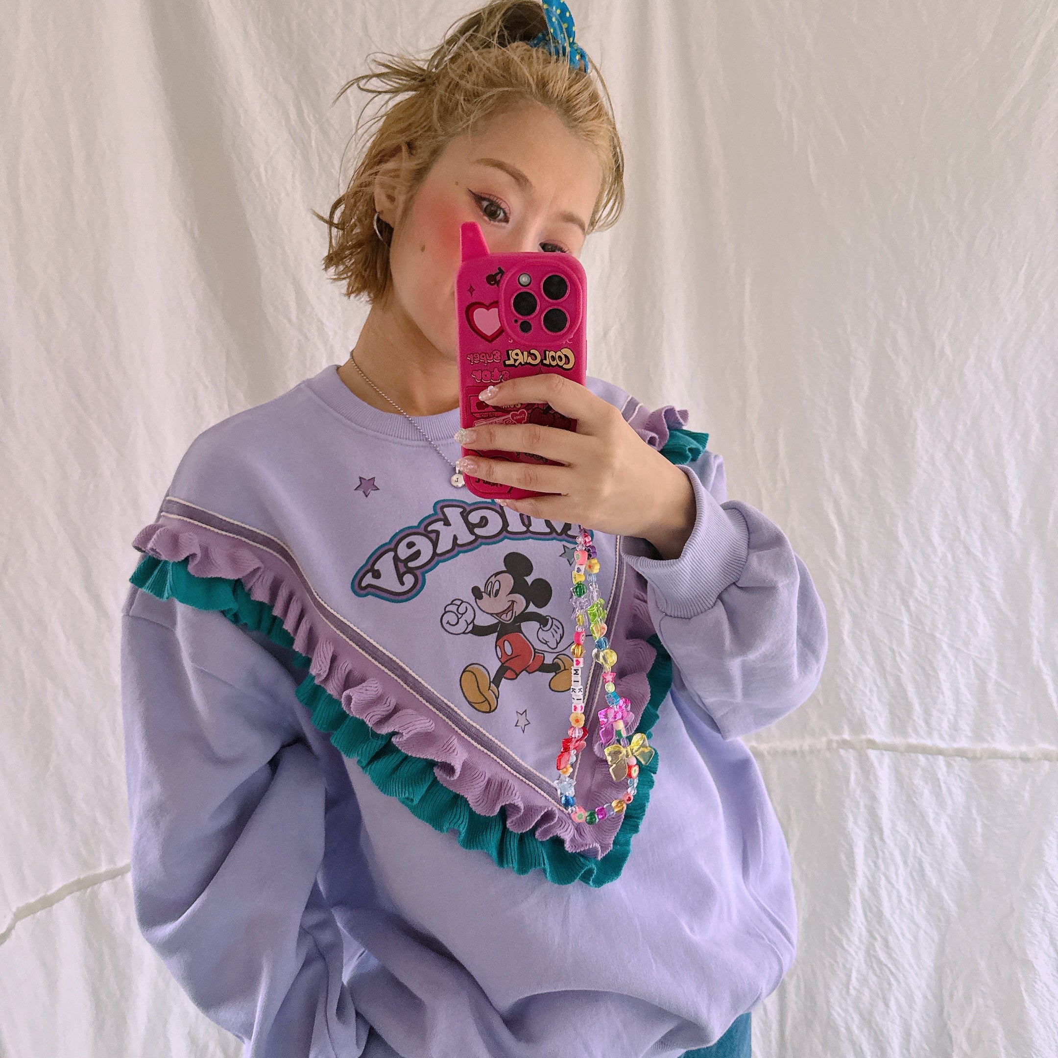 再再再再再再再再販(再再再追加分) ミッキーフリルスウェット