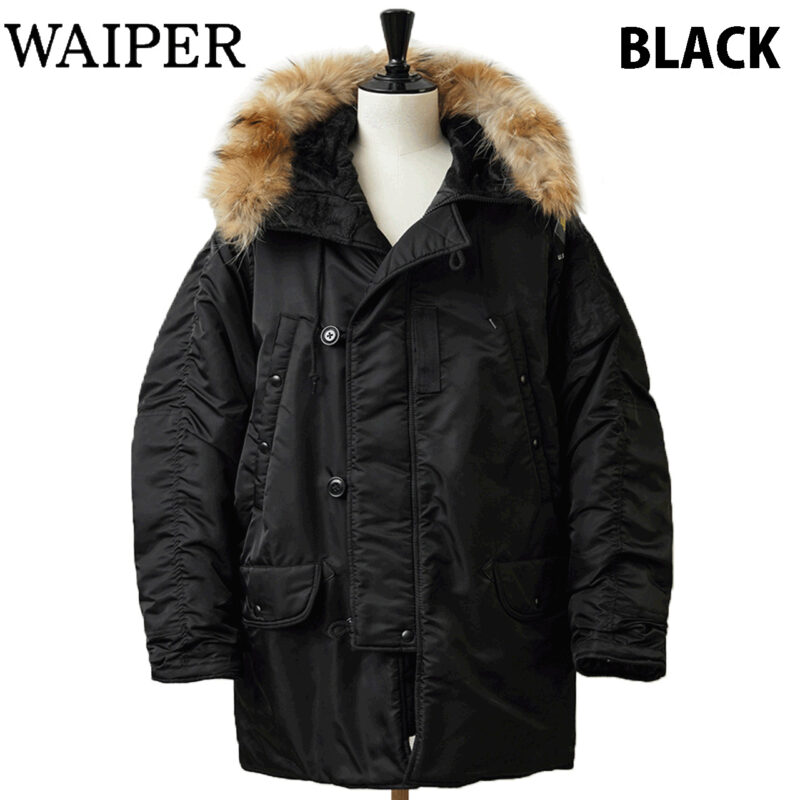 WAIPER.incワイパー再現品米軍初期型N-3BVINTAGEフライトジャケット