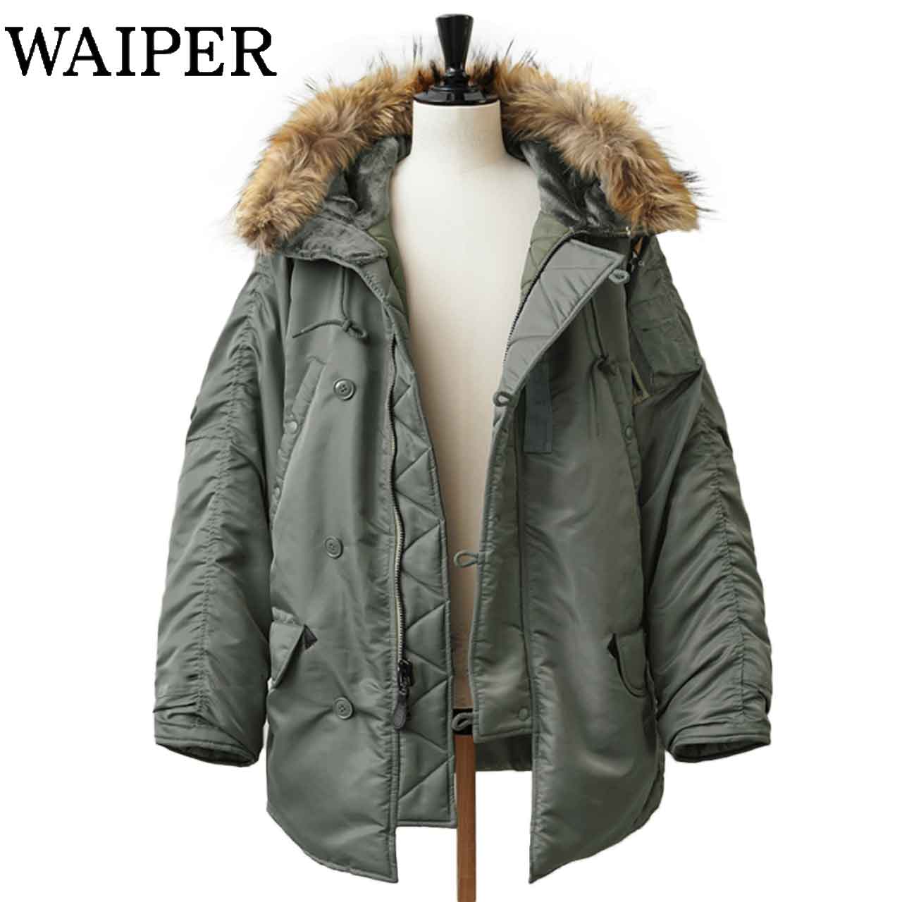 WAIPER.incワイパー再現品米軍初期型N-3BVINTAGEフライトジャケット