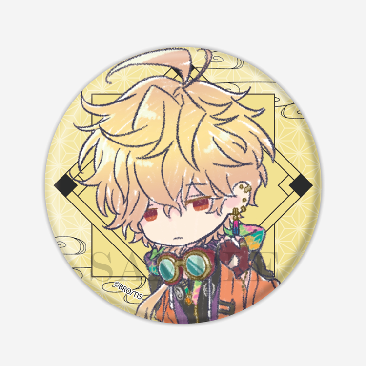 泡沫のユークロニア 缶バッジ (グラフアートイラスト) ｜ GOODS [商品