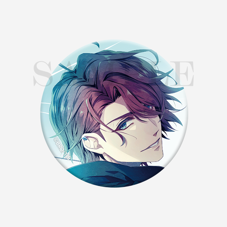 泡沫のユークロニア トレーディング缶バッジ Magazine Collection Ver