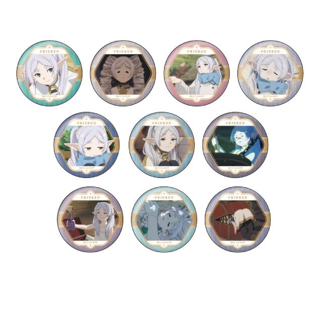 BOX】『葬送のフリーレン』フリーレン 顔コレ缶バッジ : サンデー