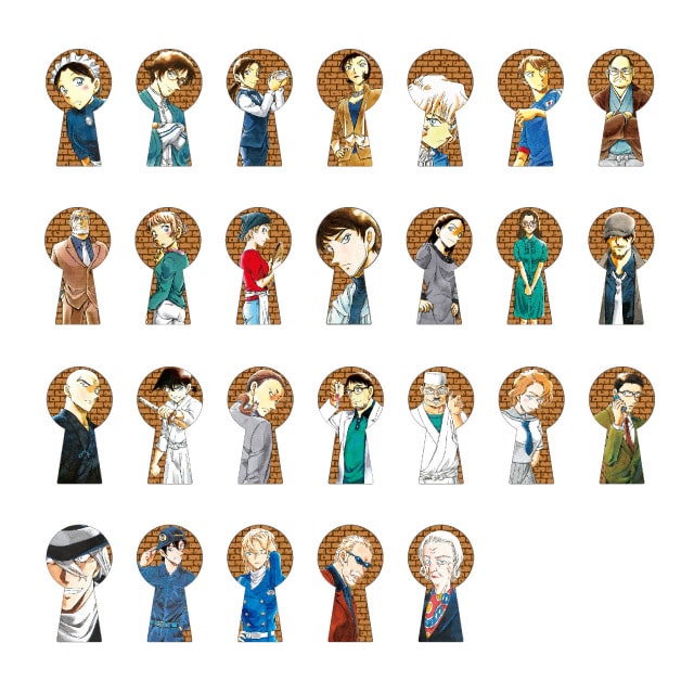 名探偵コナン』鍵穴ピンズ79～104巻 : サンデープレミアムショップ