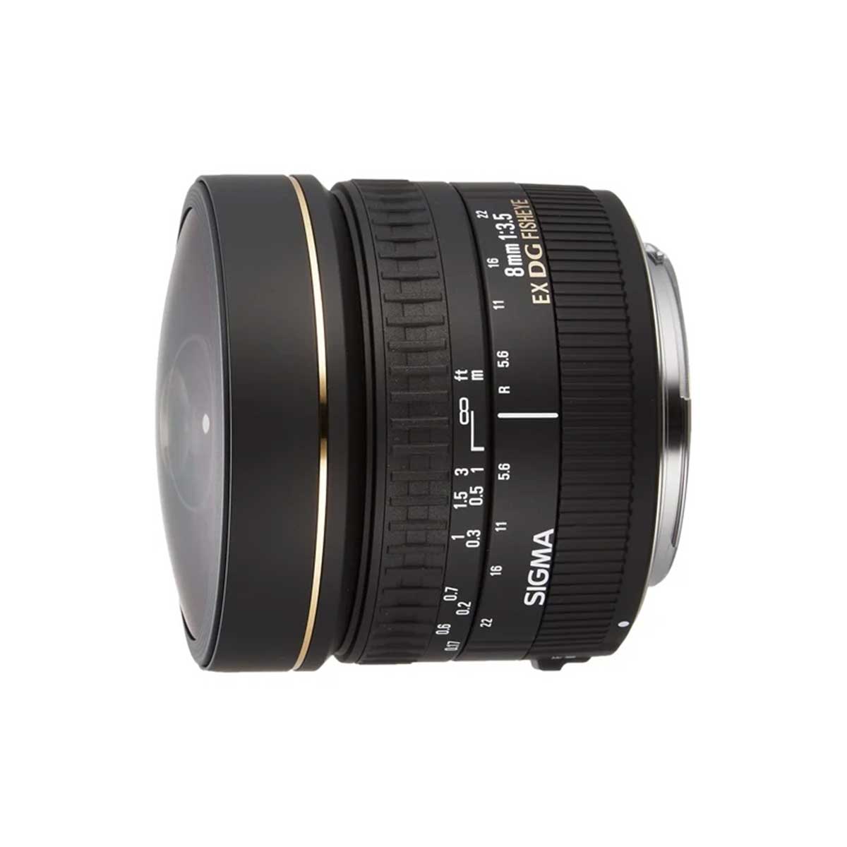 SIGMA 8mm F3.5 Fisheye (EF) - LIGHT UP RENTAL