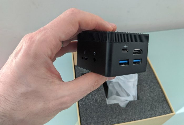 Chuwi LarkBox Pro 2.4 inch mini PC is faster, cheaper than the