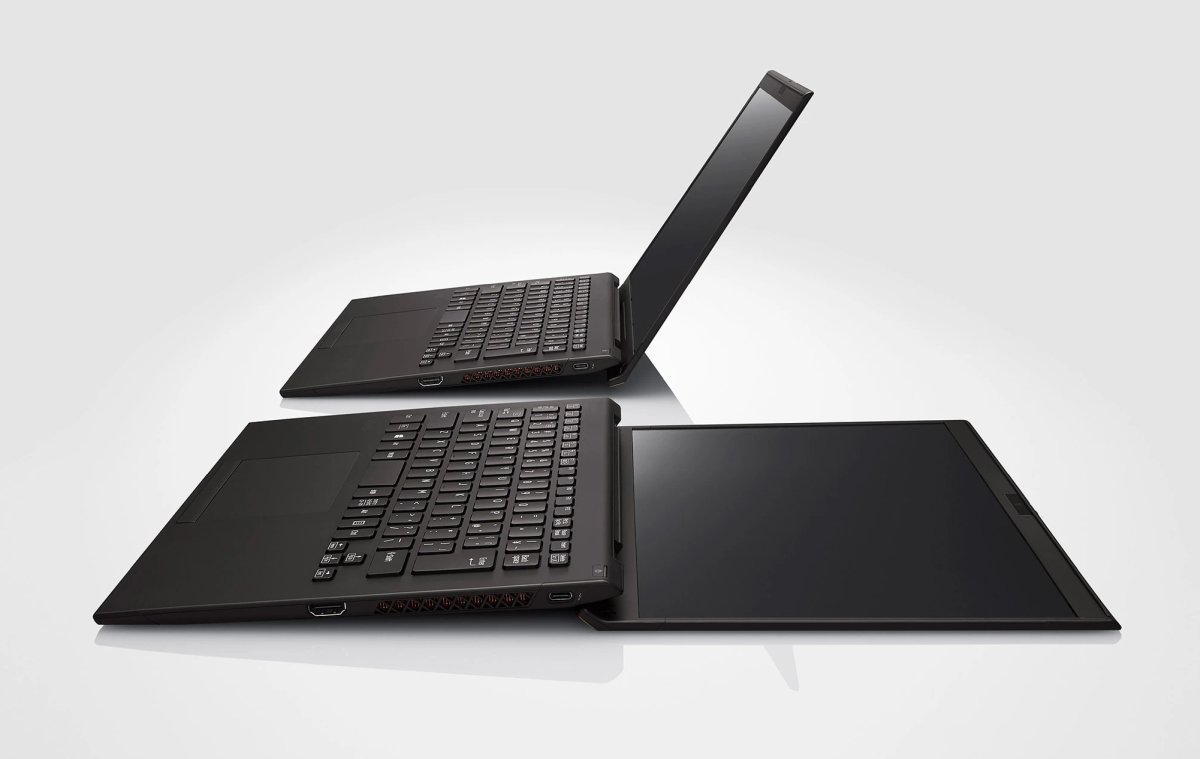 The new VAIO Z is a thin and light laptop with carbon fiber body