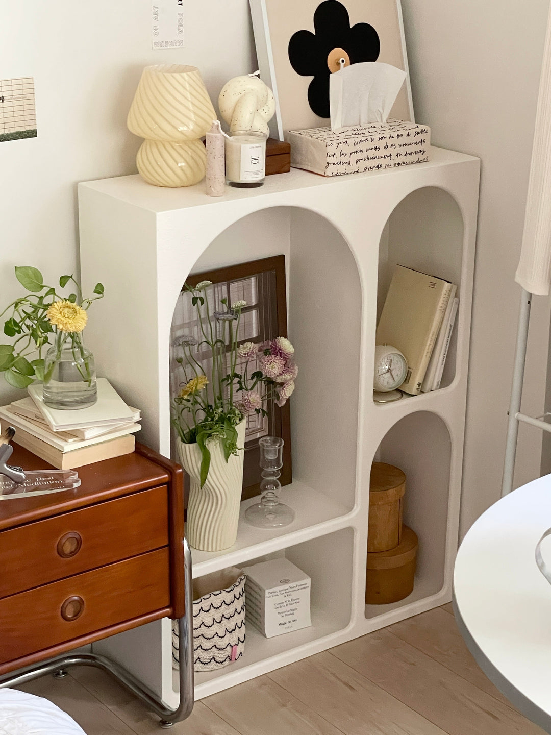 ヴィンテージウッドサイドテーブル| チェスト 収納 おしゃれ