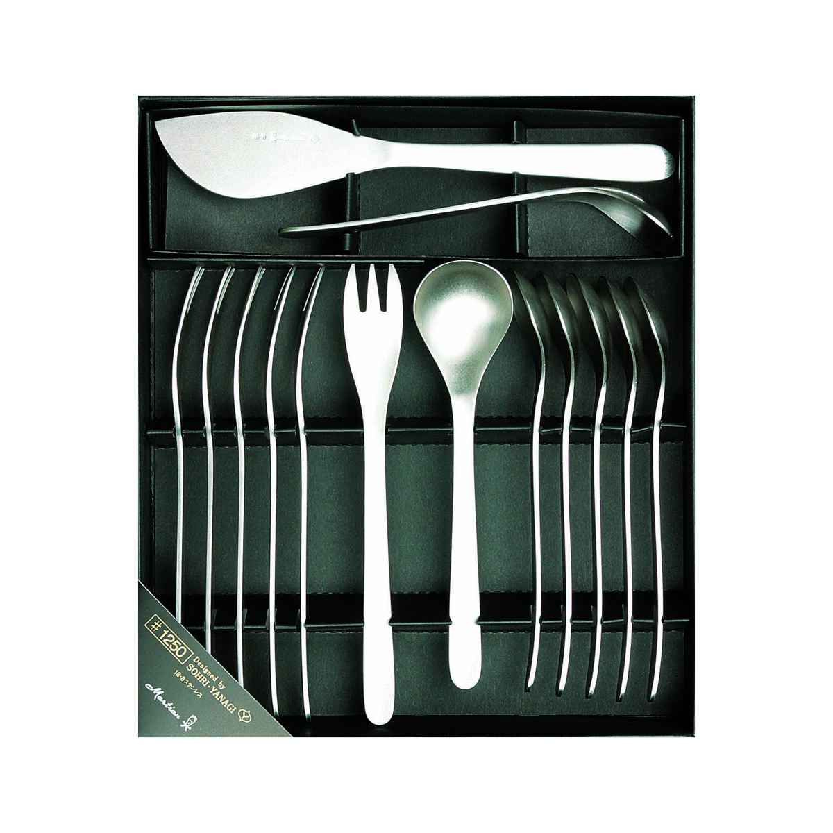 柳宗理 ＃1250 フルーツ ステンレス製 14本セット （ シュガーレードル