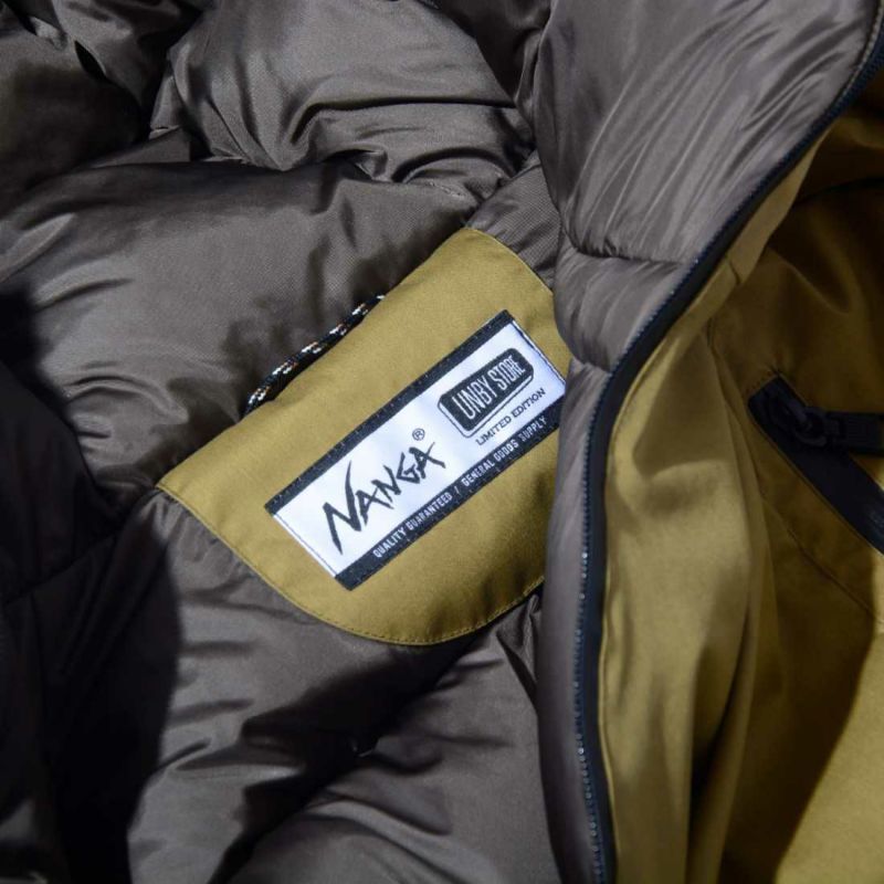 NANGA x UNBY別注 22AW DOWN JKT ナンガ 別注 ダウン ジャケット
