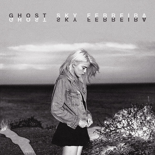 Sky Ferreira - Ghost EP | Simple to match the song styles. | Flickr