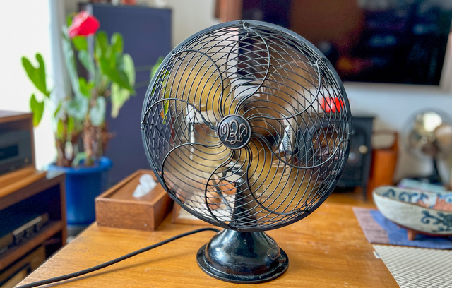 戦前の扇風機が直った！（芝浦製作所とGEの関係） : 燃えるゴミは明日