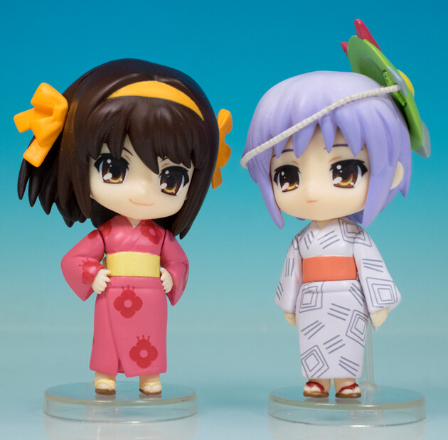 レビュー ねんどろいどぷち ハルヒ夏祭りセット「涼宮ハルヒ」「長門