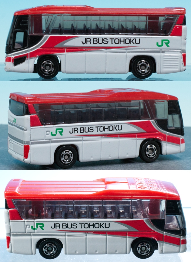 レビュー トミカ No.72 日野セレガ JRバス東北 こまちカラー : ミニカー沼