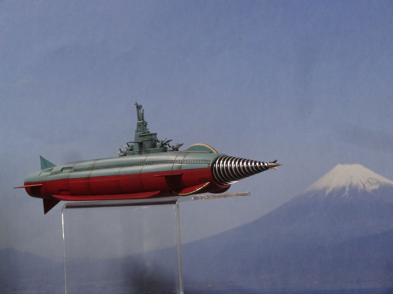 海底軍艦 轟天号 1／700モデル製作記 : ミドリ科学商店～1960