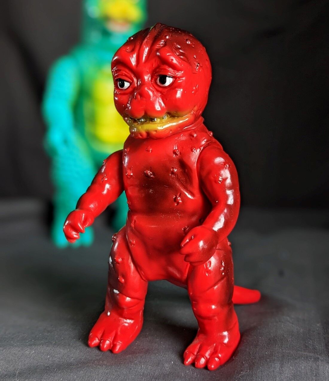 ガバラ＆ミニラ（ブルマァク復刻・マルサン）ソフビフィギュア2体